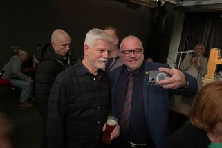 Blbá nálada? Není důvod, řekl prezident Pavel na setkání s příznivci a chválil Česko